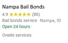 how bail works Nampa